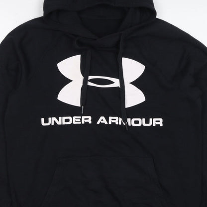 Under Armour Men’s Black M Pullover Hoodie Logo Graphic Sports