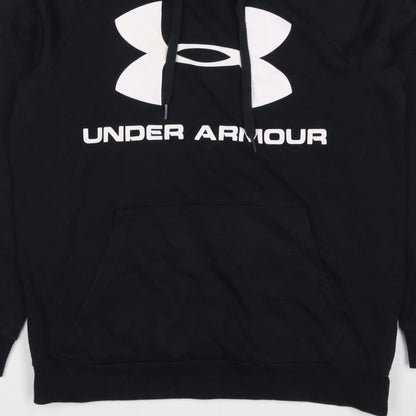 Under Armour Men’s Black M Pullover Hoodie Logo Graphic Sports