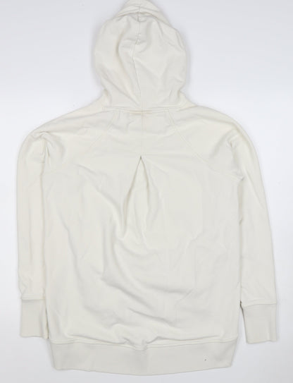 Sweaty Betty Women Ivory XS Pullover Hoodie Raglan Long Sleeve