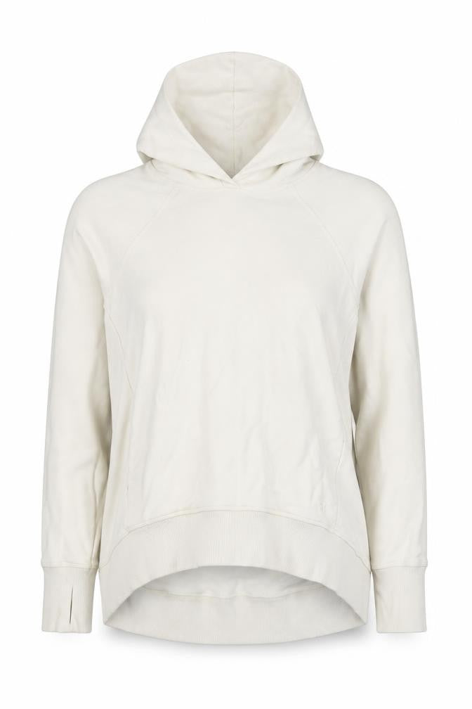 Sweaty Betty Women Ivory XS Pullover Hoodie Raglan Long Sleeve