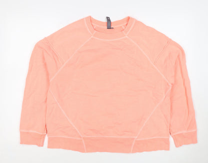 Sweet Betty London Women’s Pink M Cotton Raglan Crew Neck Sweatshirt