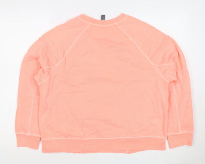 Sweet Betty London Women’s Pink M Cotton Raglan Crew Neck Sweatshirt