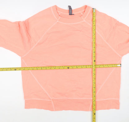Sweet Betty London Women’s Pink M Cotton Raglan Crew Neck Sweatshirt