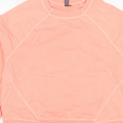 Sweet Betty London Women’s Pink M Cotton Raglan Crew Neck Sweatshirt