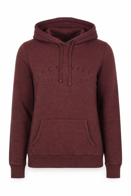 Jack Wills Women’s Red UK 6 Pullover Hoodie Logo Pocket
