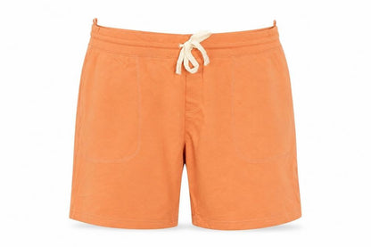 Marks and Spencer Men's Orange XL Sweat Shorts Drawstring Cotton Stretch