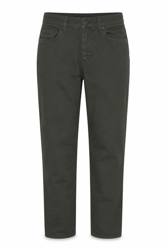 UNIQLO Women Green S Straight Mid Rise Stretch Jeans