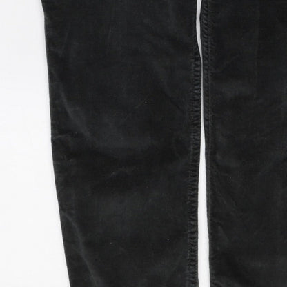 Abercrombie & Fitch Women’s Black Size 8 W29 Stretch Straight Trousers