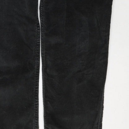 Abercrombie & Fitch Women’s Black Size 8 W29 Stretch Straight Trousers