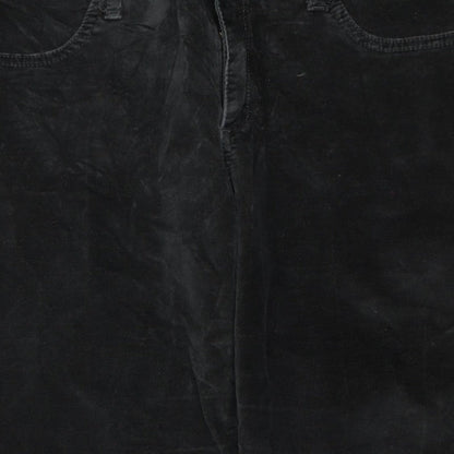 Abercrombie & Fitch Women’s Black Size 8 W29 Stretch Straight Trousers