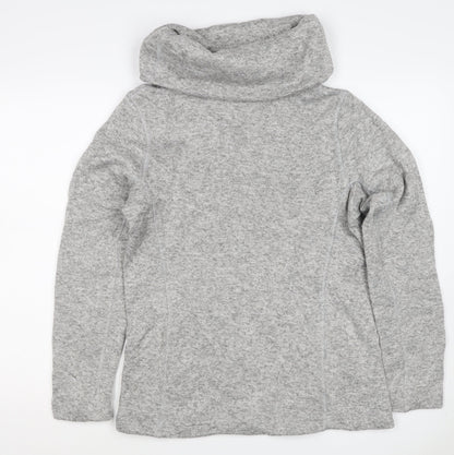 Mountain Warehouse Women Grey UK 14 Pullover Cowl Neck Hoodie