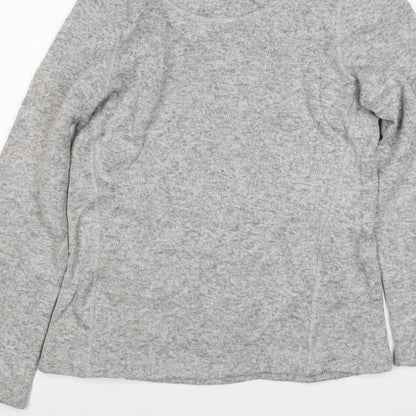 Mountain Warehouse Women Grey UK 14 Pullover Cowl Neck Hoodie