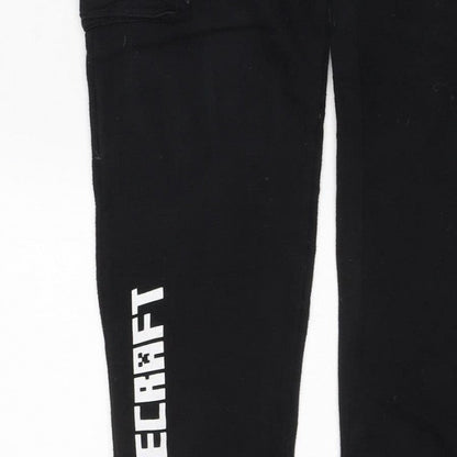 Mojang Studios Boys Black Minecraft Jogger Trousers 12-13 Years