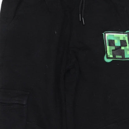 Mojang Studios Boys Black Minecraft Jogger Trousers 12-13 Years