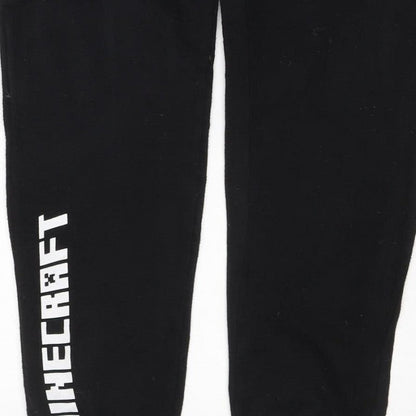 Mojang Studios Boys Black Minecraft Jogger Trousers 12-13 Years