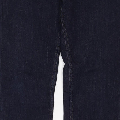 Marks & Spencer Women’s Blue Skinny Slim Jeans UK 10 Regular Stretch