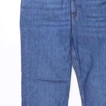 Marks and Spencer Women’s Blue Flare Jeans Size 18 Short