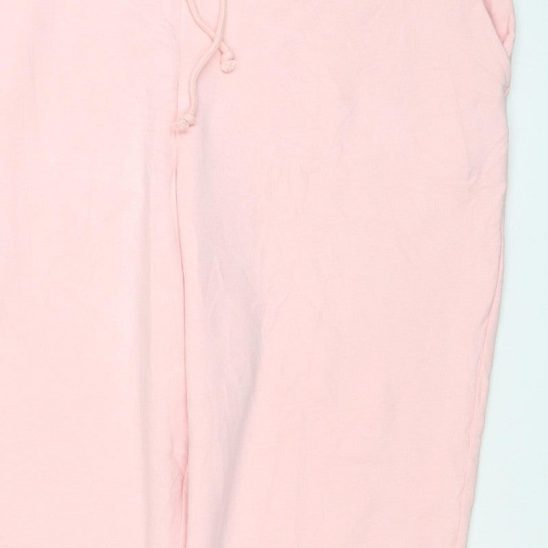 Marks & Spencer Women Pink Size 22 Regular Jogger Sweatpants Drawstring