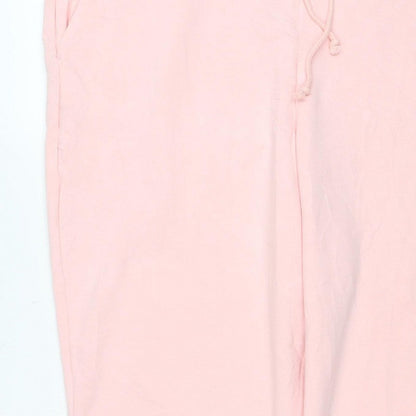 Marks & Spencer Women Pink Size 22 Regular Jogger Sweatpants Drawstring