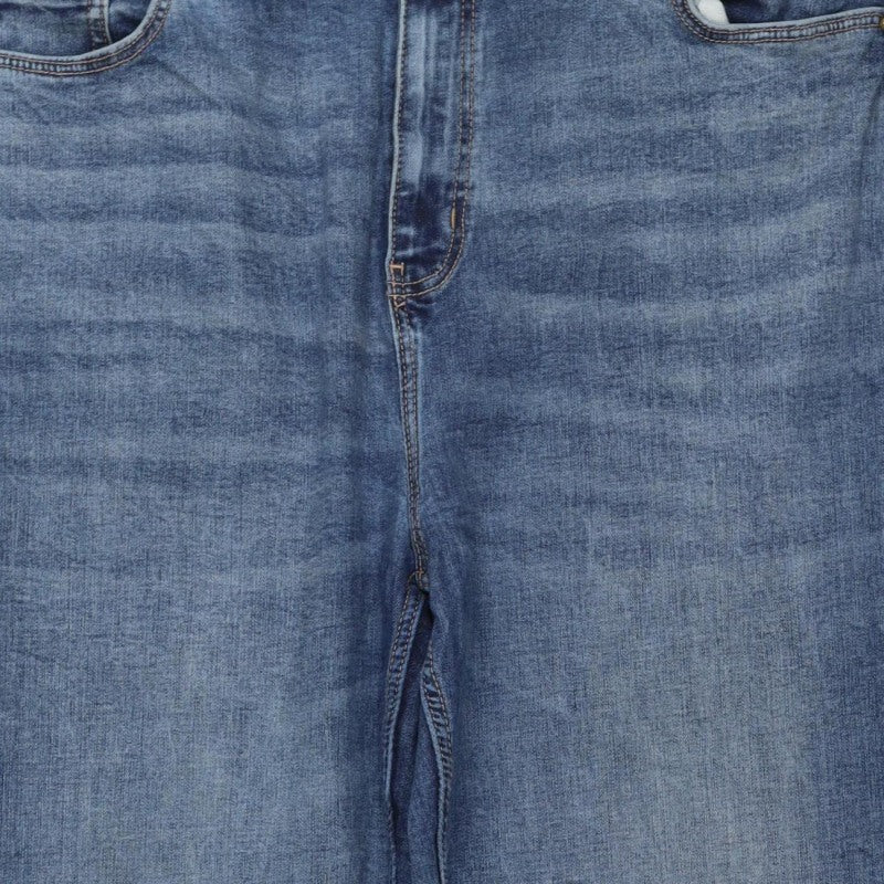 Marks and Spencer Women Blue UK 18 Long Sienna Supersoft Straight Jeans