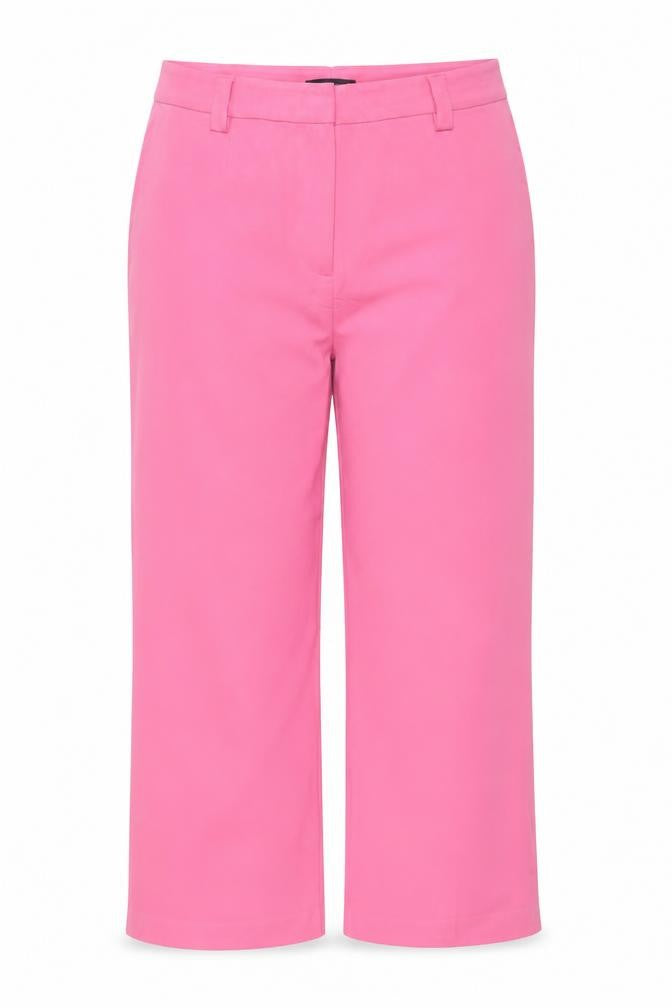 Marks & Spencer Women Pink Size 20 Wide Leg Tailored Trousers