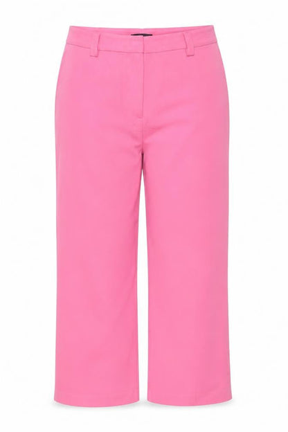 Marks & Spencer Women Pink Size 20 Wide Leg Tailored Trousers