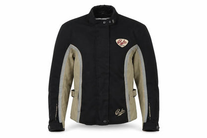 Richa Women Black M Motorcycle Jacket CE Protective Removable Lining