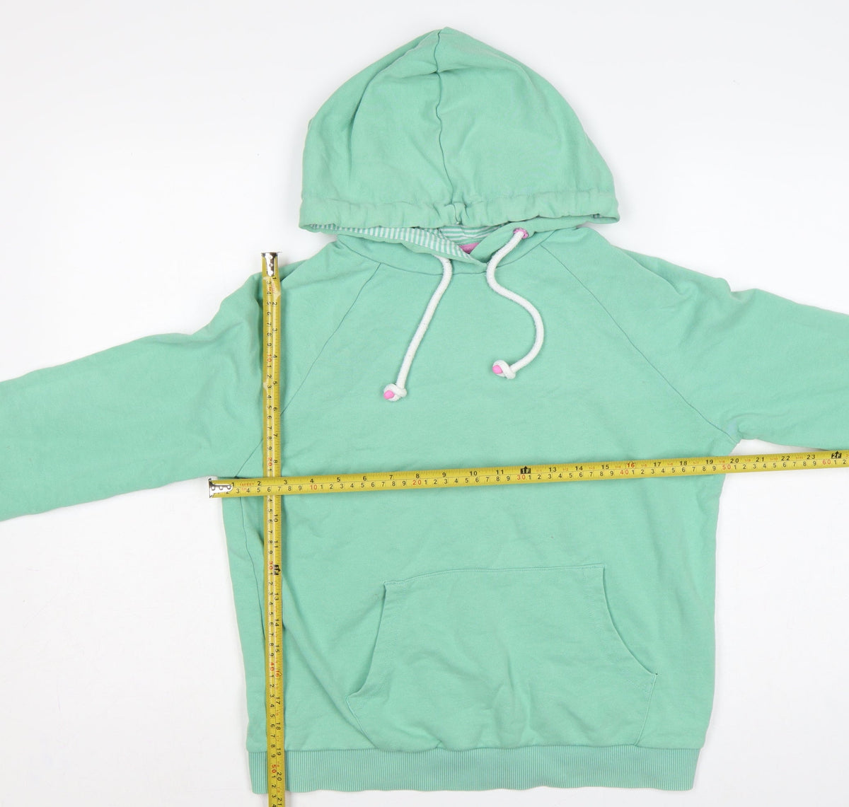 Joules Women Green UK 10 Pullover Hoodie Hooded Pockets