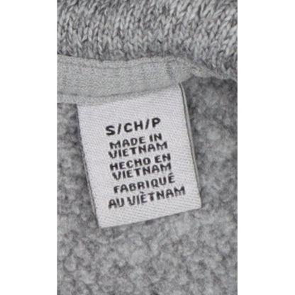 Callaway Men’s Grey S Pullover 1/4 Zip Fleece Golf Sweatshirt Logo