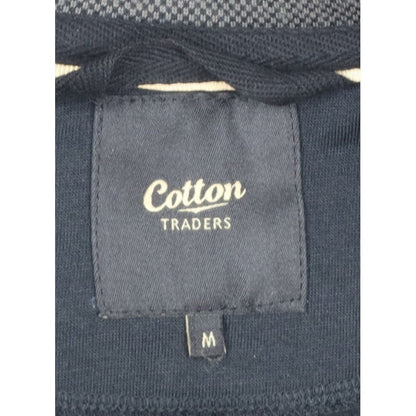 Cotton Traders Men’s Black M Full Zip Softshell Jacket Pockets