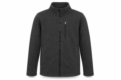Cotton Traders Men’s Black M Full Zip Softshell Jacket Pockets