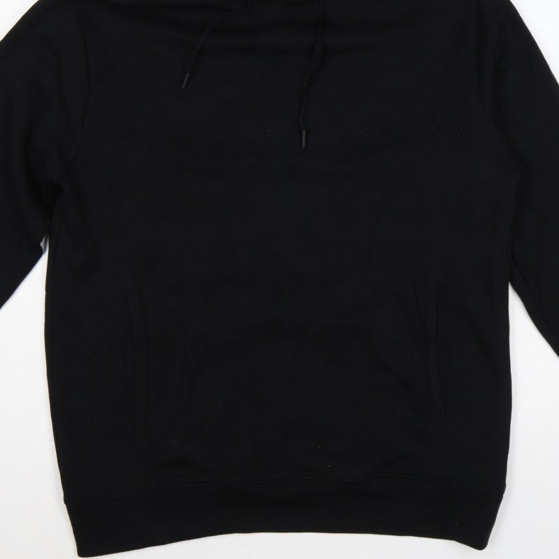 Autograph Men’s Black M Pullover Hoodie Drawstring Pockets