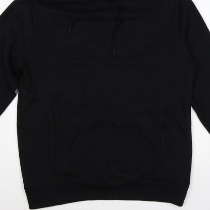 Autograph Men’s Black M Pullover Hoodie Drawstring Pockets