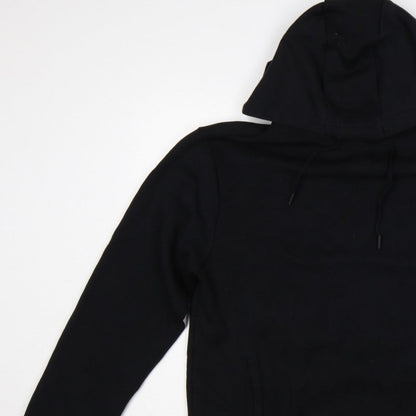 Autograph Men’s Black M Pullover Hoodie Drawstring Pockets