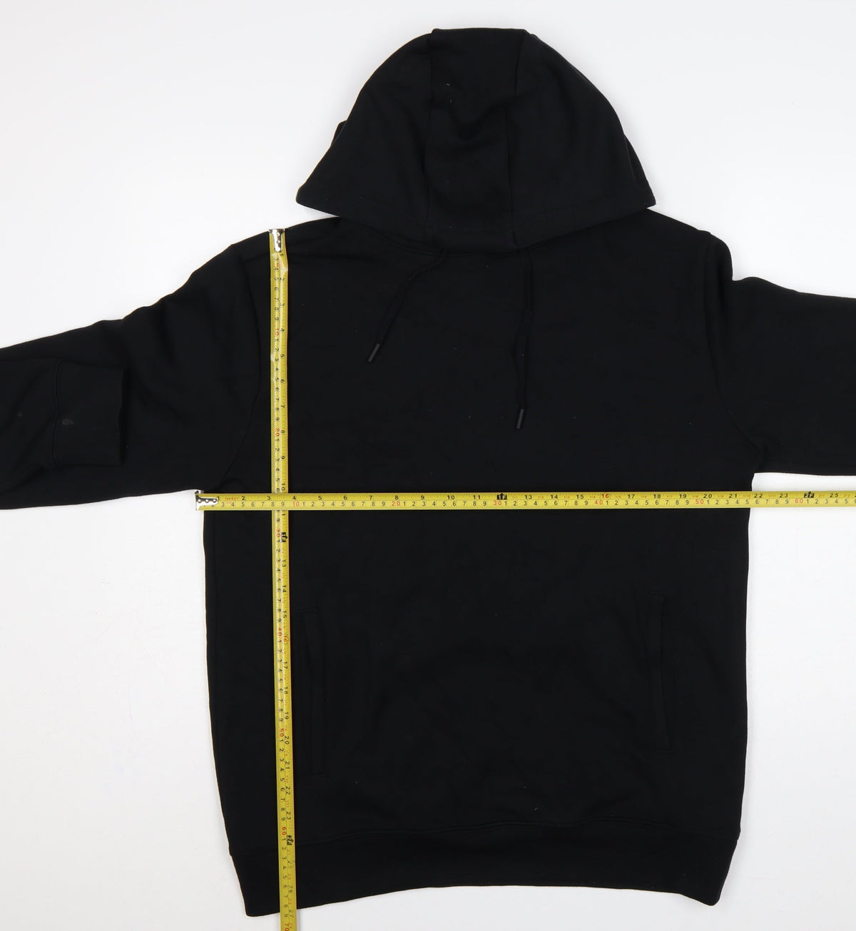 Autograph Men’s Black M Pullover Hoodie Drawstring Pockets