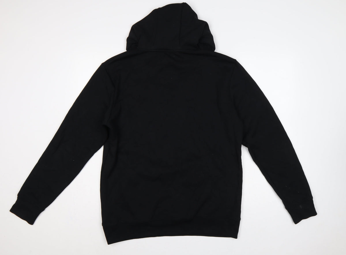 Autograph Men’s Black M Pullover Hoodie Drawstring Pockets