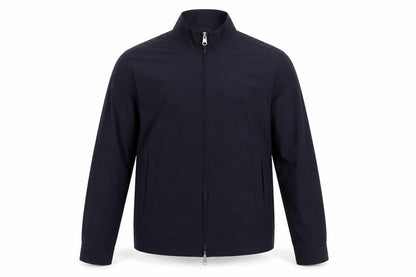 Autograph Men Navy M Wool Blend Full Zip Basic Jacket