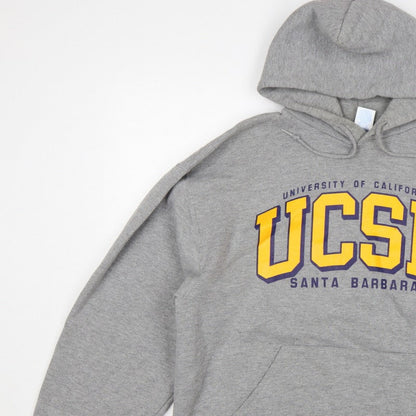 Russell Athletic Unisex Grey M UCSB Santa Barbara Pullover Hoodie