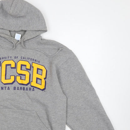 Russell Athletic Unisex Grey M UCSB Santa Barbara Pullover Hoodie