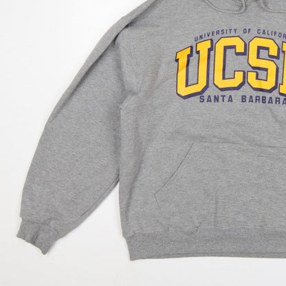 Russell Athletic Unisex Grey M UCSB Santa Barbara Pullover Hoodie