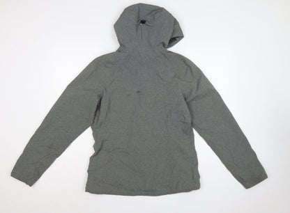The North Face Women's Grey M Hooded DryVent Rain Jacket