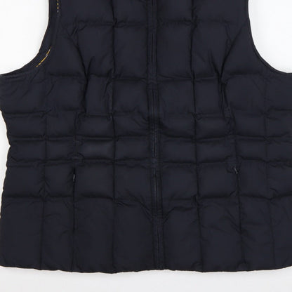 Marks and Spencer Per Una Women Black XL Quilted Puffer Waistcoat