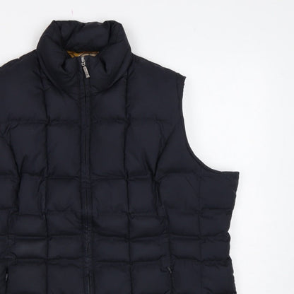 Marks and Spencer Per Una Women Black XL Quilted Puffer Waistcoat