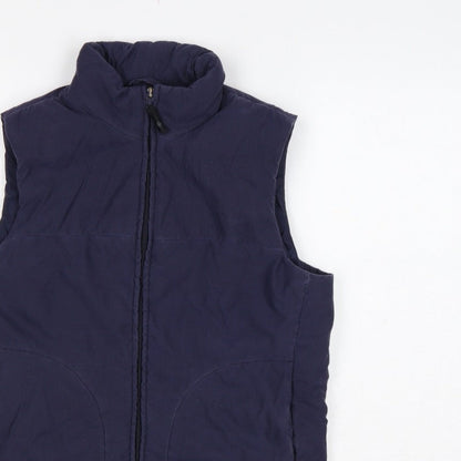 Dorothy Perkins Women’s Blue UK 12 Padded Zip Bodywarmer Gilet