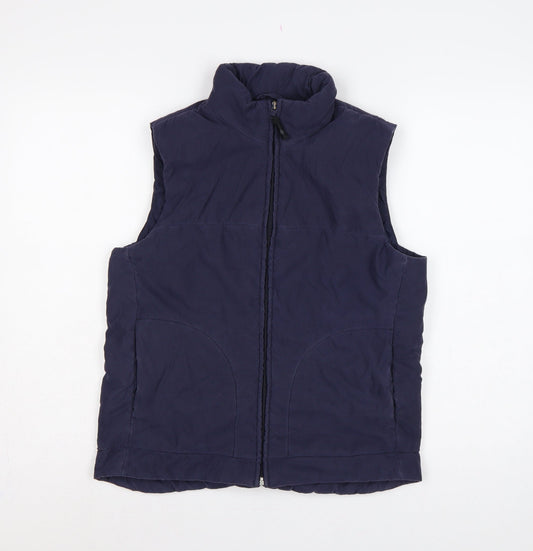 Dorothy Perkins Women’s Blue UK 12 Padded Zip Bodywarmer Gilet