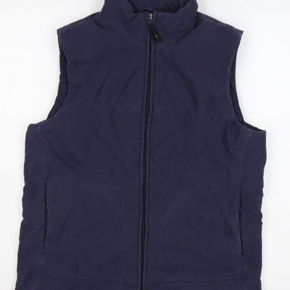 Dorothy Perkins Women’s Blue UK 12 Padded Zip Bodywarmer Gilet