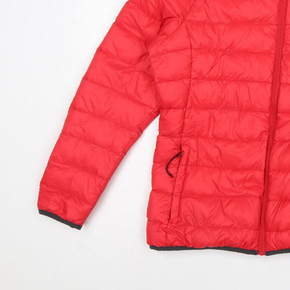 Regatta Women’s Red UK 14 Down Puffer Jacket Quilted Insulated