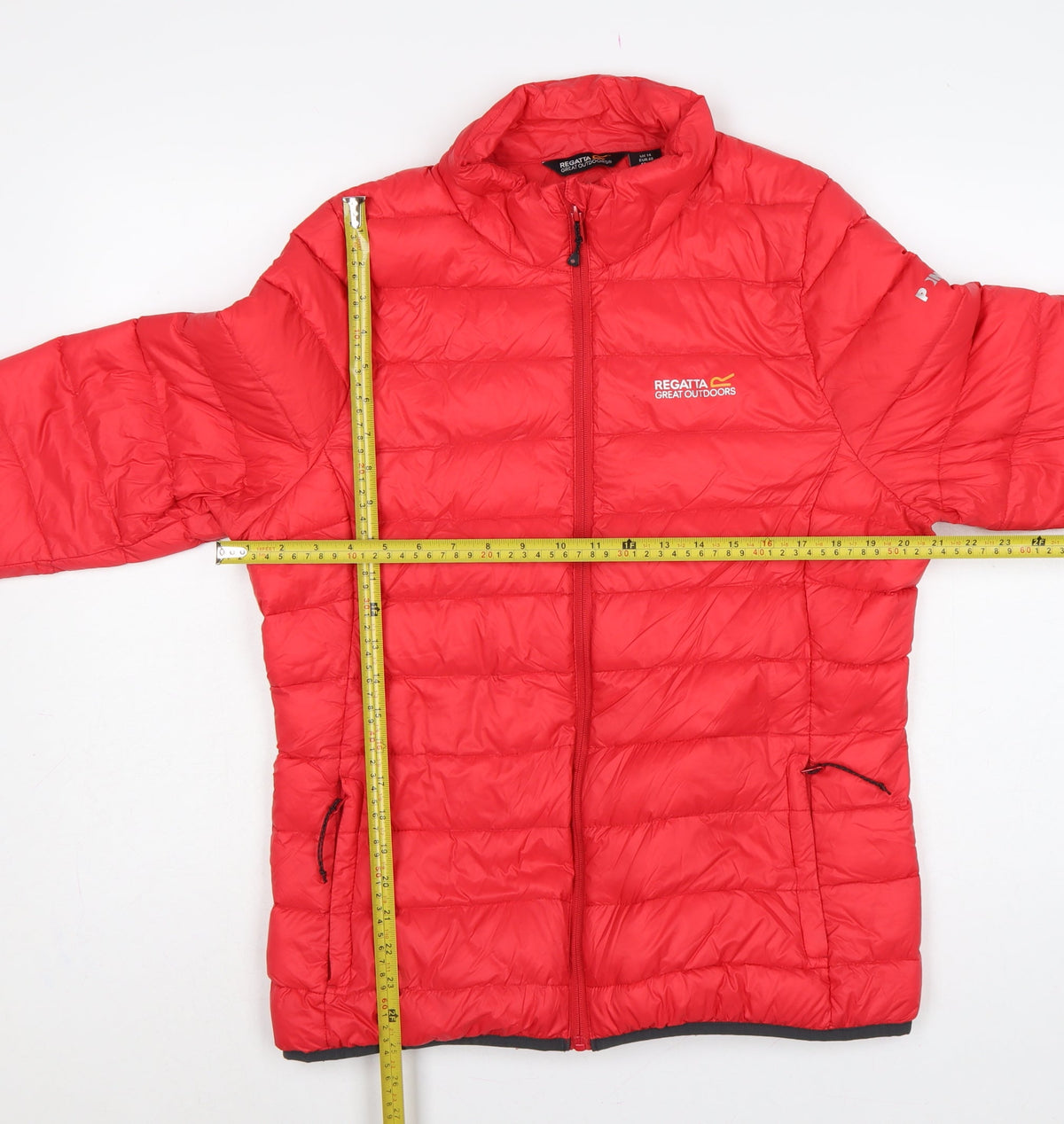 Regatta Women’s Red UK 14 Down Puffer Jacket Quilted Insulated