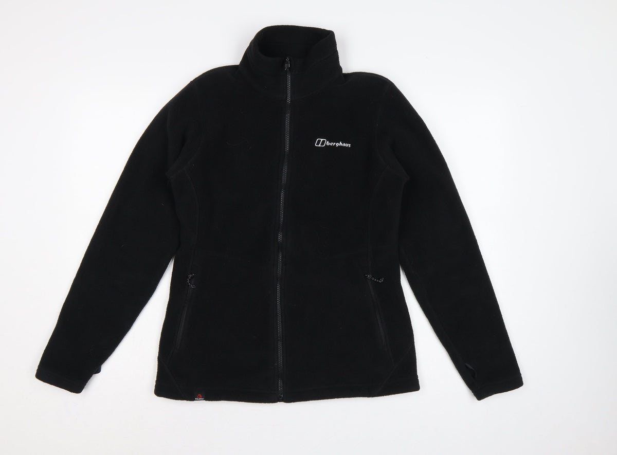 Berghaus Women's Black UK 12 Full Zip Fleece Outdoor Jacket