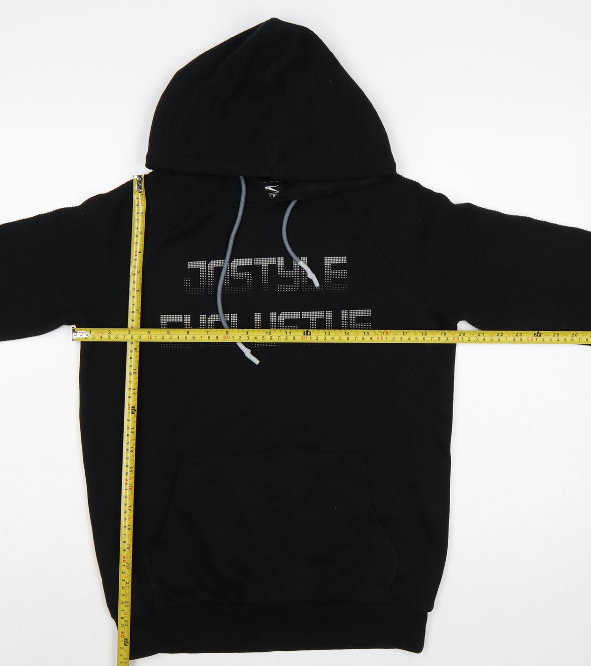 Slazenger Men's Black M Pullover Hoodie Graphic Print Pockets